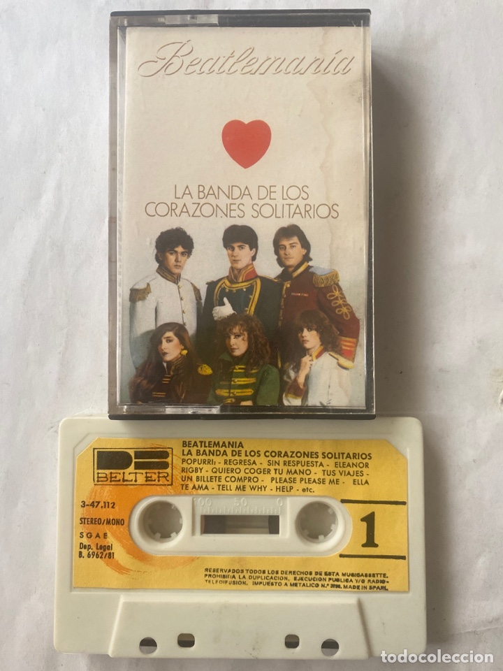 Casetes antiguos: BEATLEMANIA-LA BANDA DE LOS CORAZONES SOLITARIOS-1981-THE BEATLES
