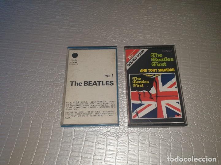 Casetes antiguos: 2 cintas CASETTE THE BEATLES - Foto 2