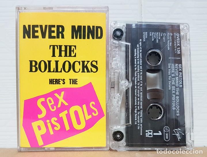 Casetes antiguos: SEX PISTOLS-NEVER MIND THE BOLLOCKS-Reedici&oacute;n/Europea del Album del 77&rdquo;