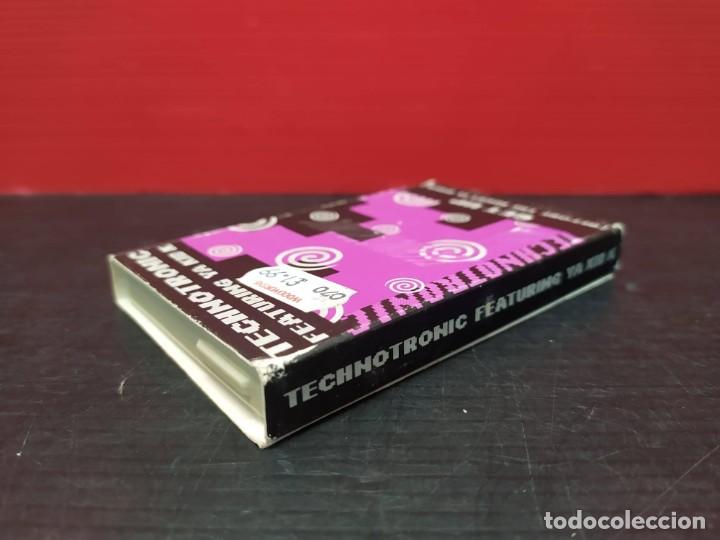Casetes antiguos: cassette cinta single technotronic feat ya kid k get up1990 - Foto 2