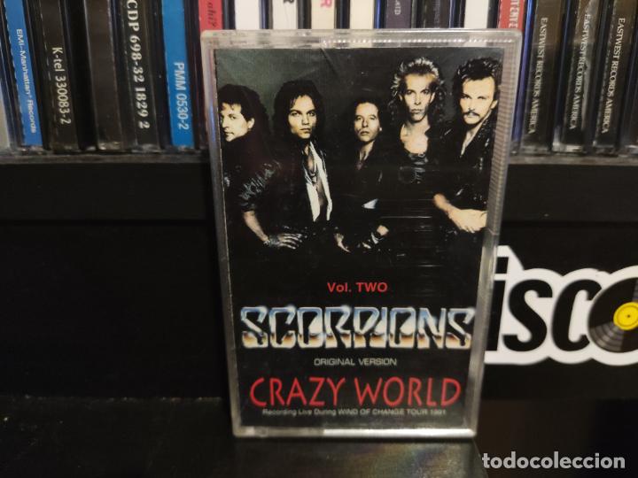 Casetes antiguos: SCORPIONS - CRAZY WORLD VOL. TWO - Foto 1