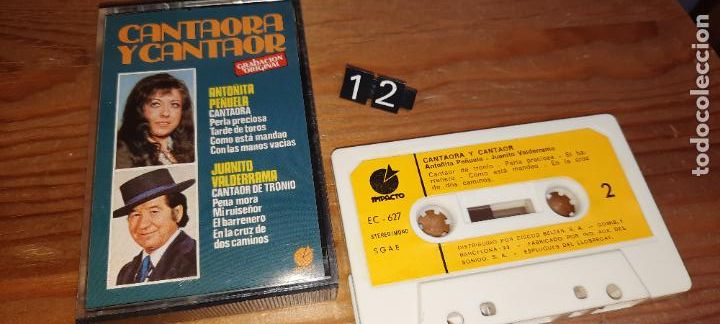 Casetes antiguos: CASSETE CANTAORA Y CANTAOR - Foto 1