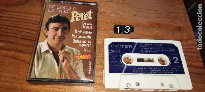 Casetes antiguos: CASSETE PERET,DE COCO A LA PAJA - Foto 1