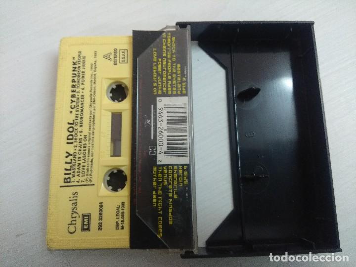Casetes antiguos: BILLY IDOL/CYBERPUNK/CASETE. - Foto 2