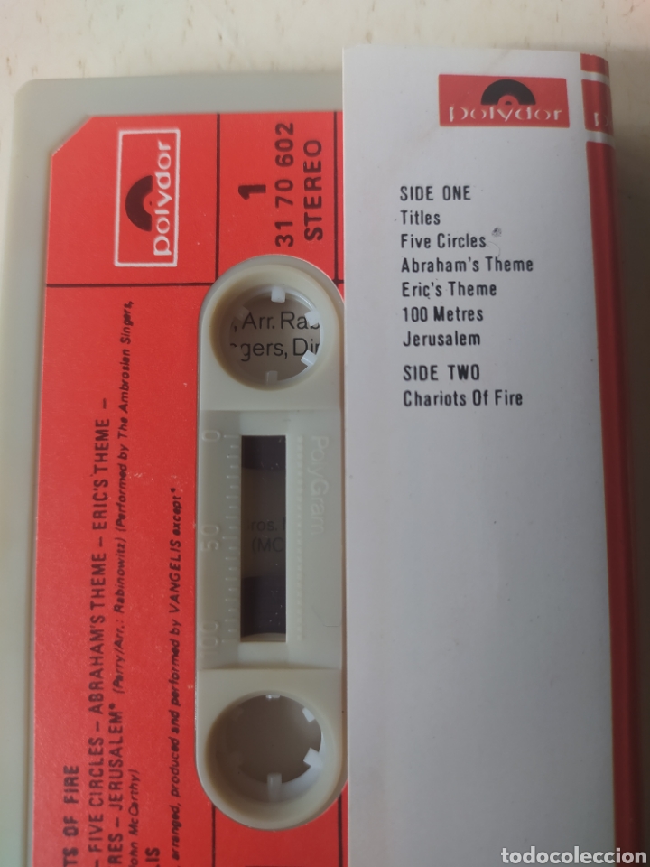 Casetes antiguos: Cassette Vangelis BSO - Foto 2