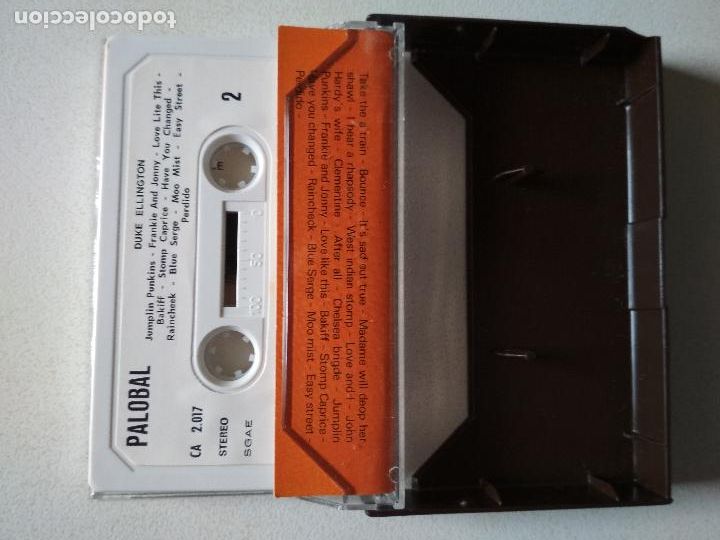 Casetes antiguos: DUKE ELLINGTON, DOBLE DURACION , PALOBAL 1978, - Foto 3