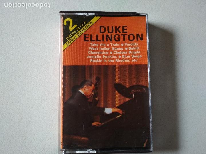 Casetes antiguos: DUKE ELLINGTON, DOBLE DURACION , PALOBAL 1978, - Foto 1