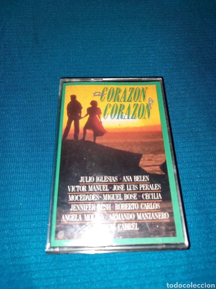 Casetes antiguos: CINTA CASETE. DE CORAZ&Oacute;N A CORAZ&Oacute;N - Foto 1