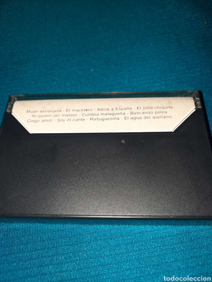 Casetes antiguos: CINTA CASETE. SELECCI&Oacute;N DE &Eacute;XITOS ANTONIO MOLINA. - Foto 2