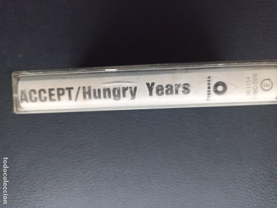 Casetes antiguos: Accept. Hungry Years. 1986. Spain. Cassettte. - Foto 3