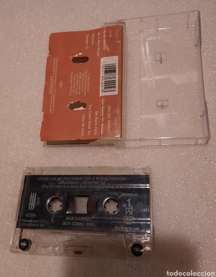 Casetes antiguos: Ana Gabriel - soy, como soy - Foto 2