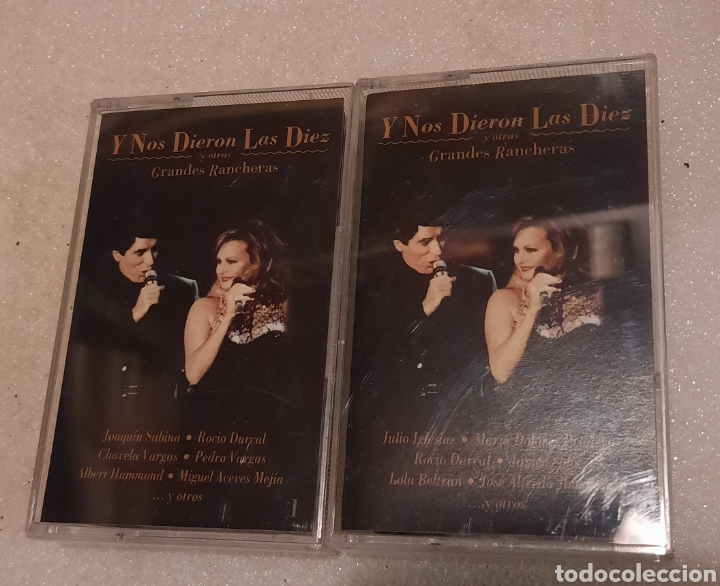 Casetes antiguos: Y nos dieron las diez y otras. Grandes rancheras. Doble cassette