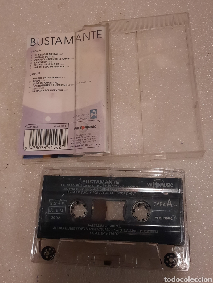 Casetes antiguos: Bustamante - Bustamante - Foto 2