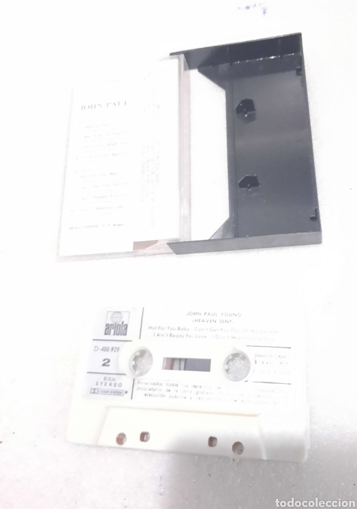 Casetes antiguos: John Paul Young - heaven sent - Foto 2