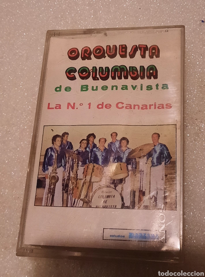 Casetes antiguos: Orquesta Columbia de Buenavista. MUY ESCASO
