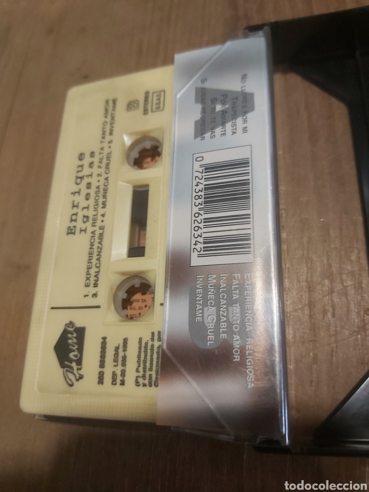 Casetes antiguos: CASSETTE ENRIQUE IGLESIAS - Foto 3