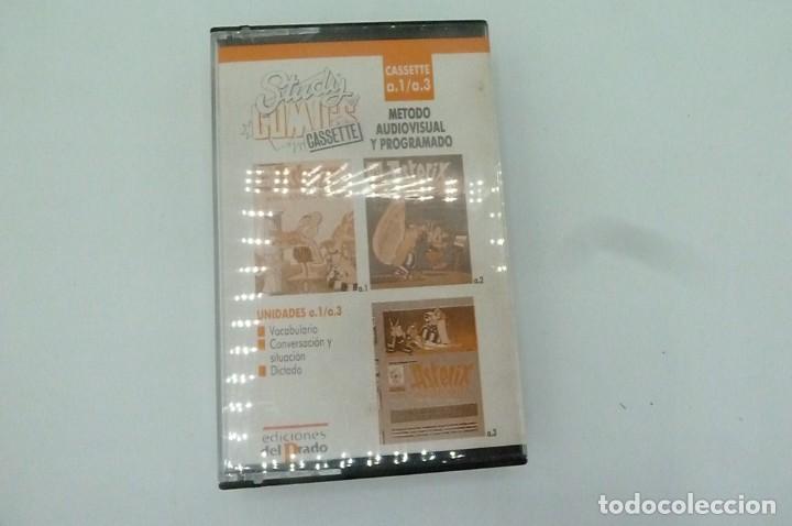 Casetes antiguos: Asterix Study Comics 1 a 3. Ediciones el Prado - Foto 3