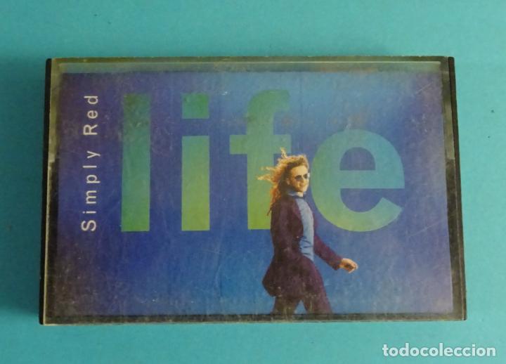 Casetes antiguos: SIMPLY RED. LIFE. CASETE - Foto 1