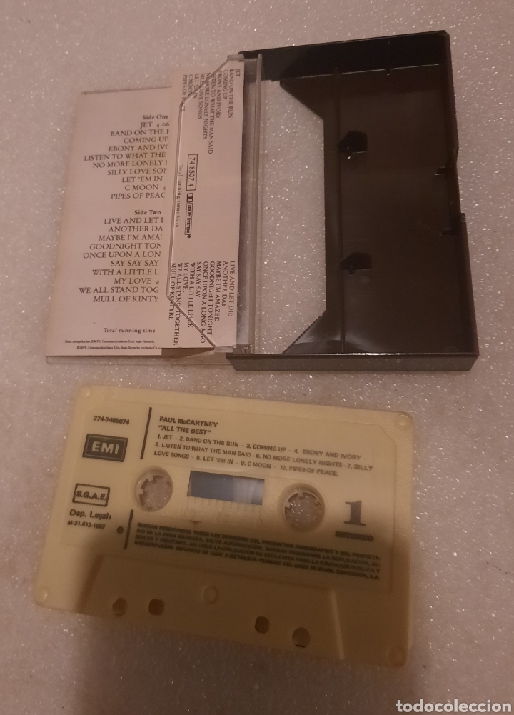 Casetes antiguos: Paul McCartney - Band on the run - Foto 2