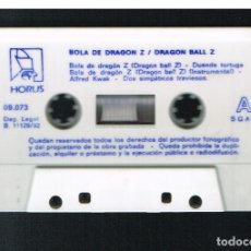 Casetes antiguos: BOLA DE DRAGON Z / DRAGON BALL Z - CASETE 1992 (SOLO EL CASETE). Lote 339349368