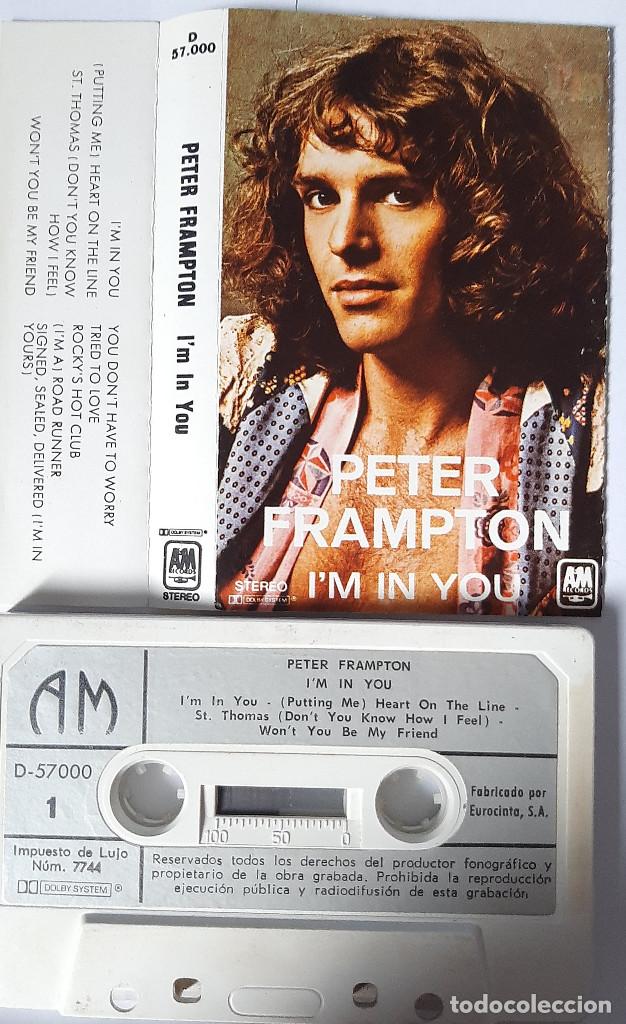 Casetes antiguos: PETER FRAMTON &rdquo;I&acute;M IN YOU&rdquo; CASSETTE - Foto 1