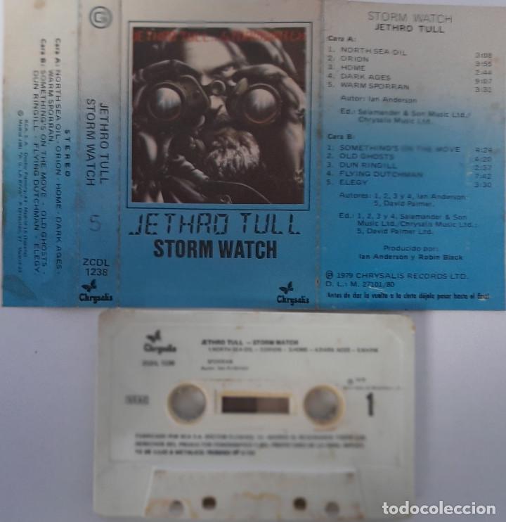 Casetes antiguos: JETHRO TULL &rdquo;STORM WATCH&rdquo; CASSETTE - Foto 1