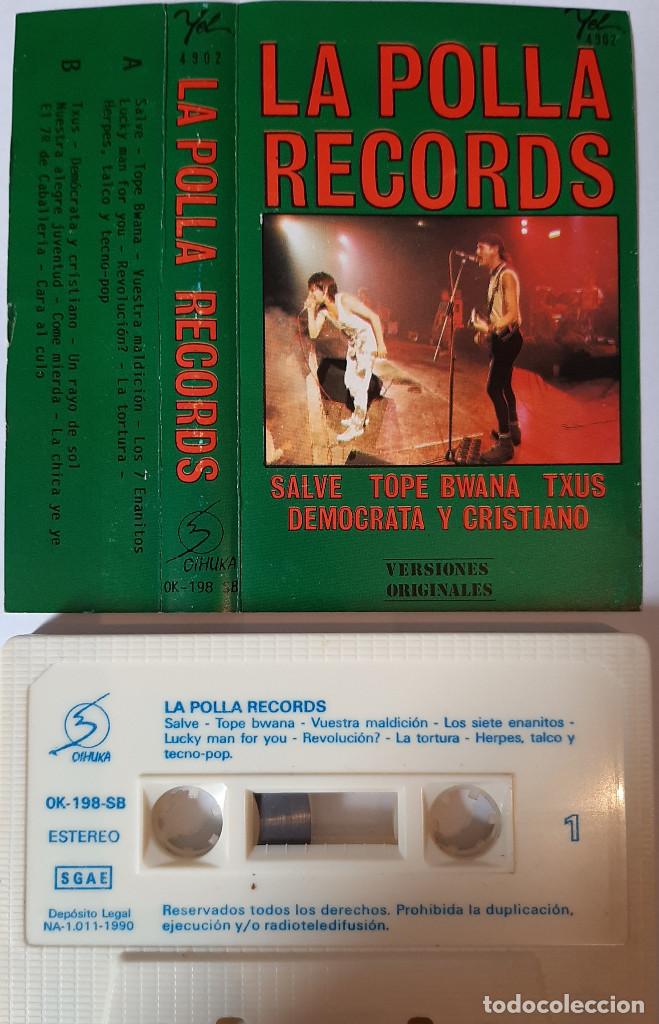 Casetes antiguos: LA POLLA RECORDS. VOL 1. OIHUCA - Foto 1