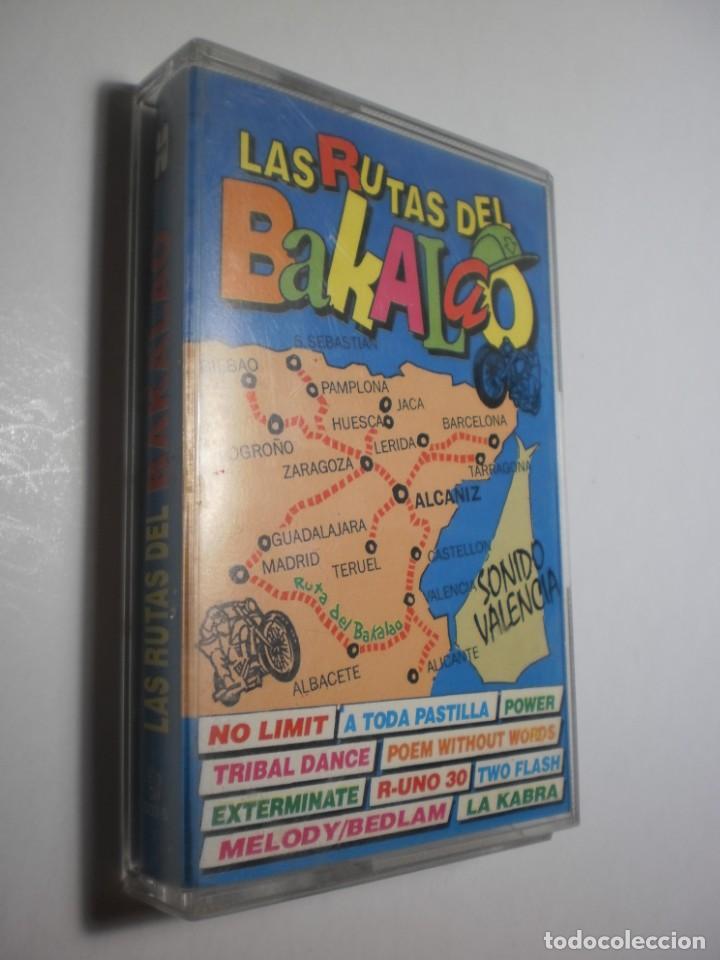 Casetes antiguos: cinta, casete. las rutas del bacalao. sonido valencia. ekipo 1993 (estado normal)