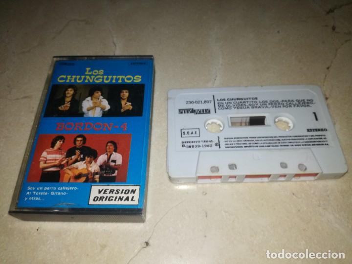 Casetes antiguos: LOS CHUNGUITOS-BORDON 4-VERSION ORIGINAL - Foto 1