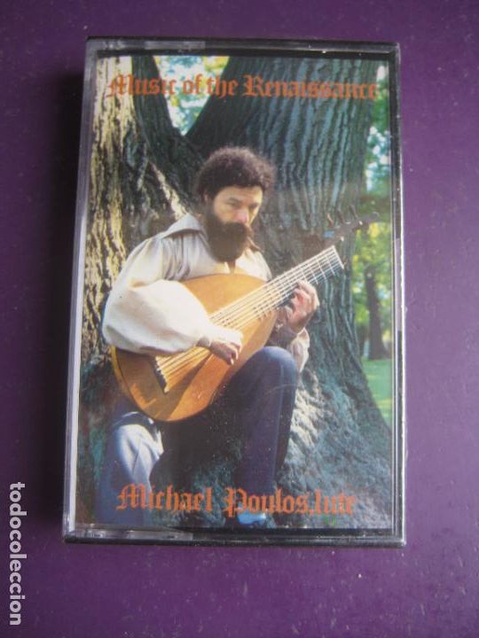Casetes antiguos: MICHAEL POULOS LUTE - MUSIC OF THE RENAISSANCE CASETE - MUSICA MEDIEVAL DEL RENACIMIENTO - FOLK
