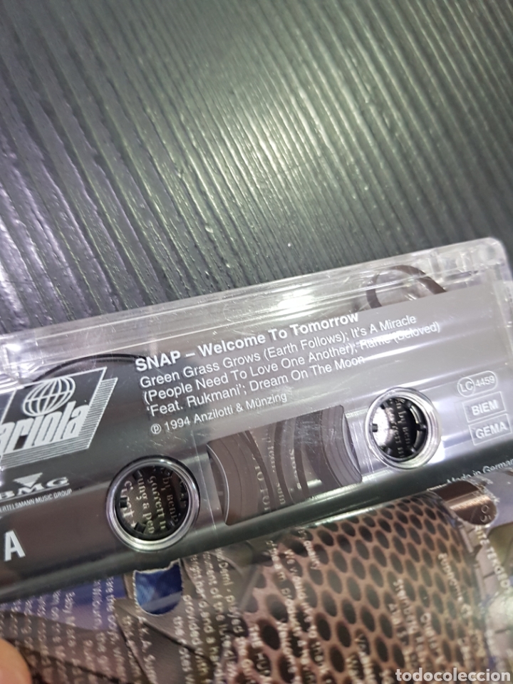Casetes antiguos: Cinta. SNAP. Welcome to tomorrow. (L5) - Foto 2