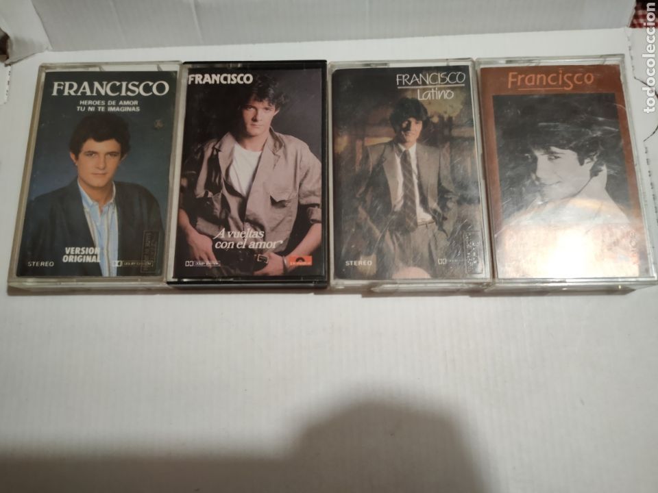 Casetes antiguos: Francisco Lote de 4 cintas del a&ntilde;o 1986 - Foto 1