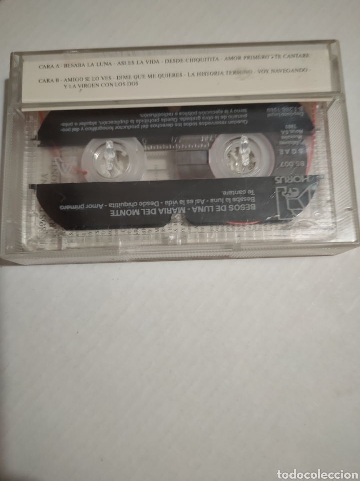 Casetes antiguos: MARIA DEL MONTE A&Ntilde;O 1989 - Foto 2