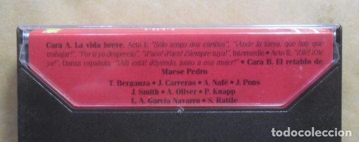 Casetes antiguos: CASETE - LA OPERA - SALVAT - N&ordm; 52 - FALLA - Foto 2