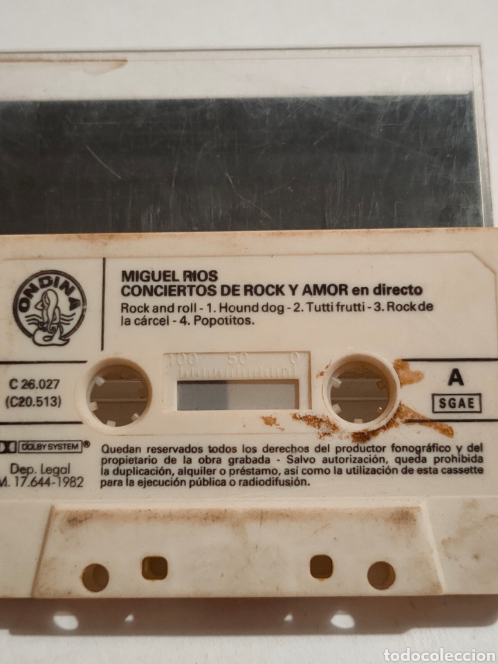 Casetes antiguos: Miguel R&iacute;os sin caratula - Foto 1