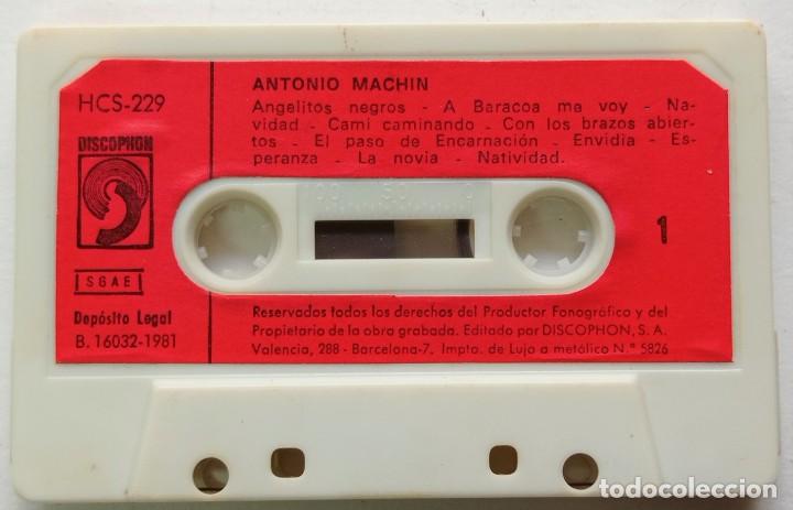 Casetes antiguos: ANTONIO MACHIN.    CASE-14945 - Foto 3