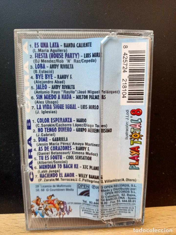 Casetes antiguos: PLAYA TOTAL 8 TODOS LOS &Eacute;XITOS DEL VERANO 14 &Eacute;XITOS OPEN RECORDS 2003 - Foto 4