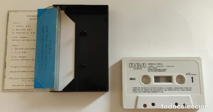 Casetes antiguos: Cinta de Vangelis Spiral - Foto 2