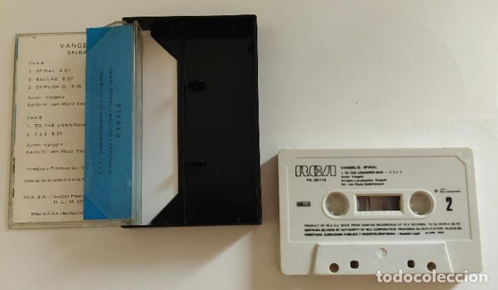 Casetes antiguos: Cinta de Vangelis Spiral - Foto 3
