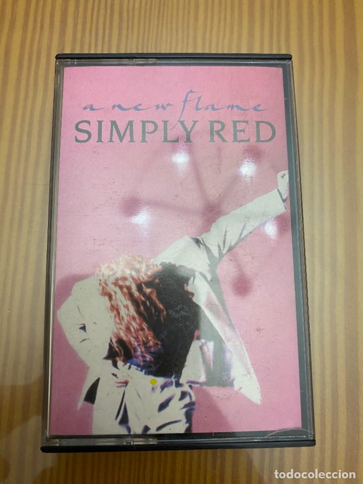Casetes antiguos: Cassette - Simply Red (A New Flame) - Foto 1