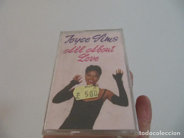 Casetes antiguos: JOYCE SIMS - ALL ABOUT LOVE. PRECINTADO - Foto 1