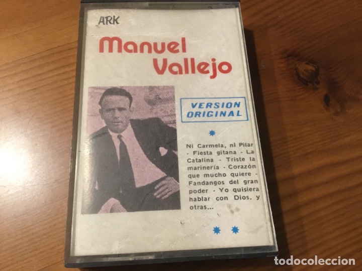 Casetes antiguos: Manuel Vallejo - Foto 1