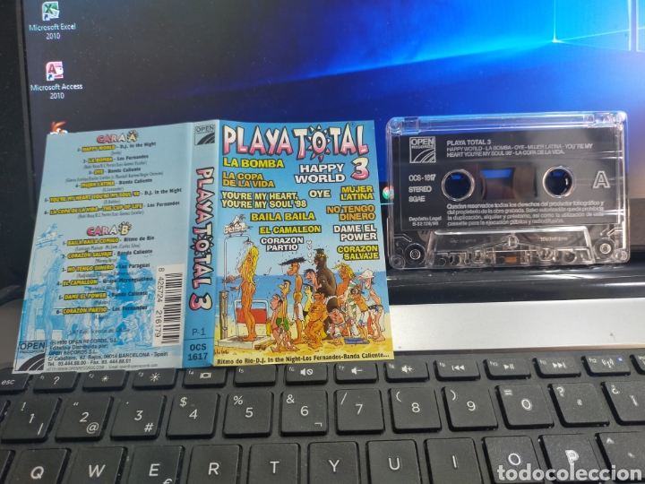 Casetes antiguos: Playa total 3 casete 1998 - Foto 1