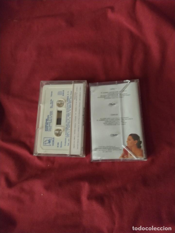 Casetes antiguos: Mar&iacute;a del Monte 2 cassette al alba y acompa&ntilde;ame - Foto 2