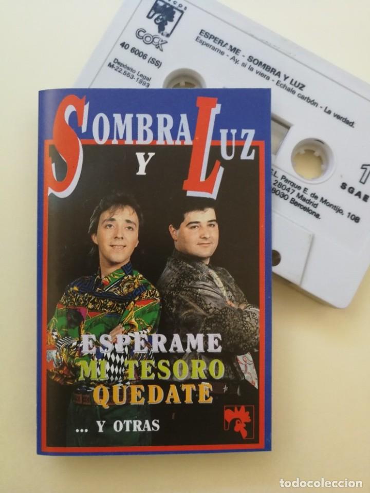 Casetes antiguos: SOMBRA Y LUZ &ndash; &Eacute;XITOS &ndash; CASETE - Foto 1