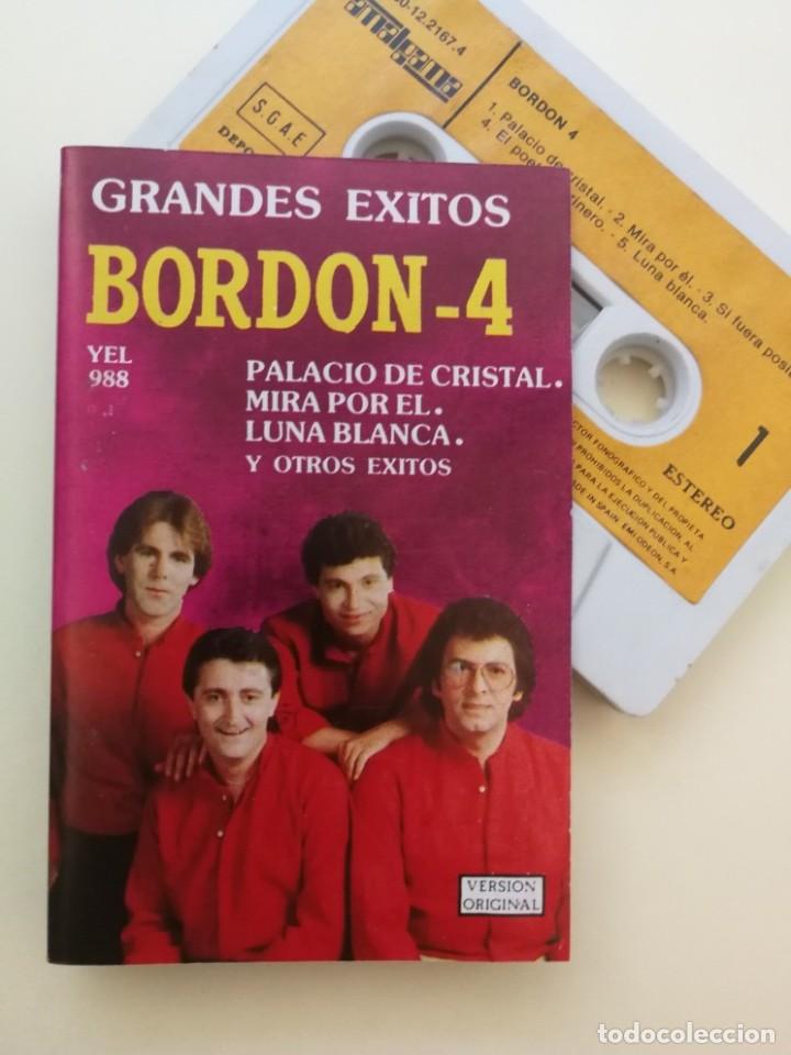 Casetes antiguos: BORD&Oacute;N 4 &ndash; GRANDES &Eacute;XITOS &ndash; CASETE - Foto 1