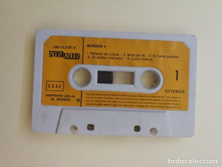 Casetes antiguos: BORD&Oacute;N 4 &ndash; GRANDES &Eacute;XITOS &ndash; CASETE - Foto 2
