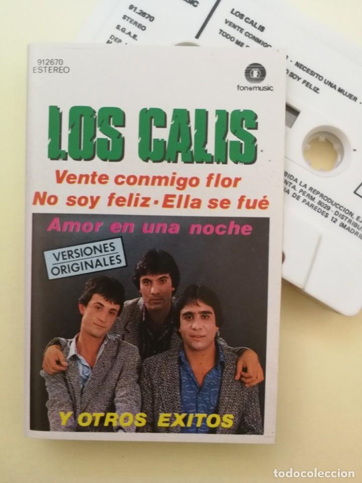 Casetes antiguos: LOS CALIS &ndash; GRANDES &Eacute;XITOS &ndash; CASETE - Foto 1