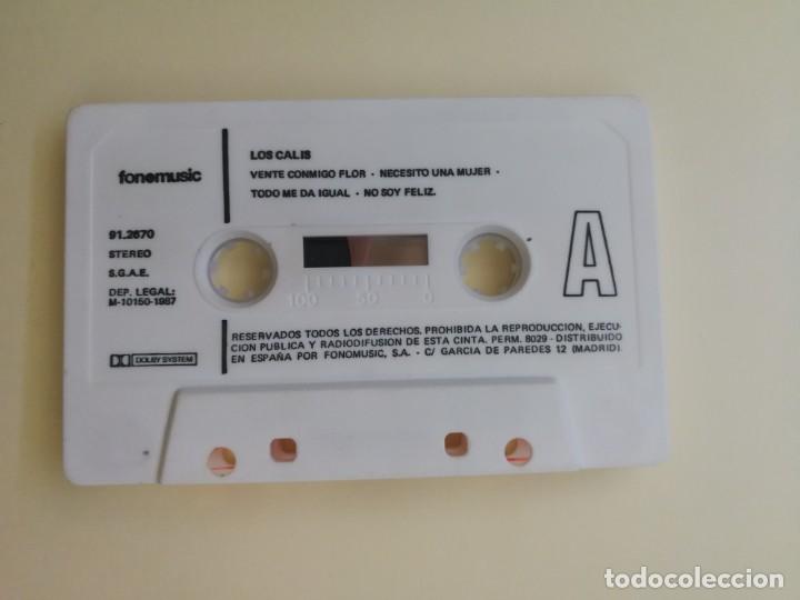 Casetes antiguos: LOS CALIS &ndash; GRANDES &Eacute;XITOS &ndash; CASETE - Foto 2