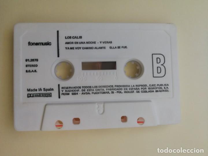 Casetes antiguos: LOS CALIS &ndash; GRANDES &Eacute;XITOS &ndash; CASETE - Foto 3